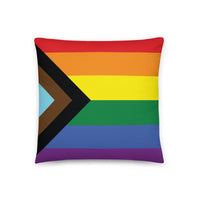 Thumbnail for Progress Flag LGBTQ Pillow SHAVA CO