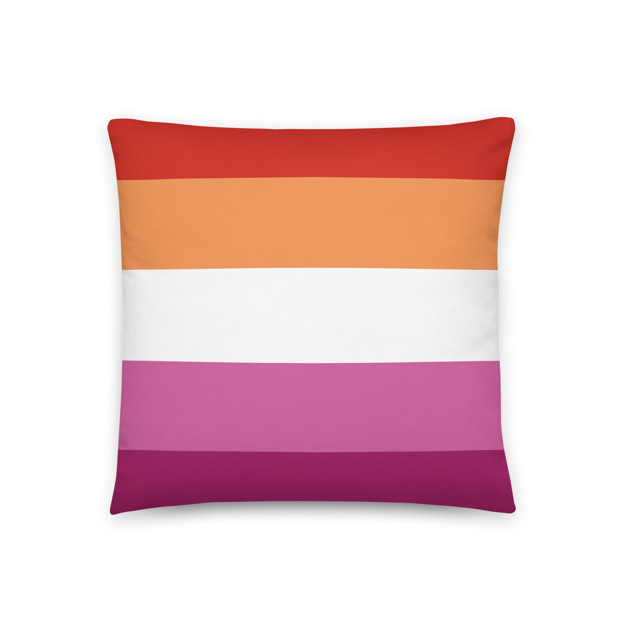 Lesbian Flag LGBTQ Pillow SHAVA CO