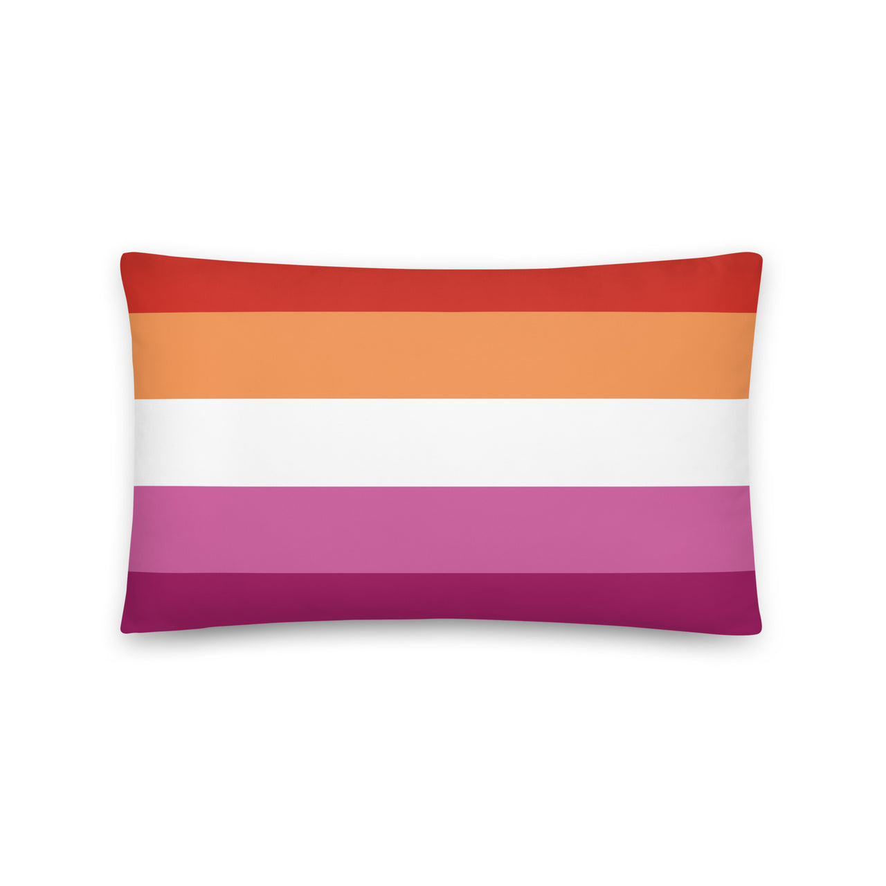 Lesbian Flag LGBTQ Pillow SHAVA CO