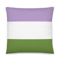 Thumbnail for Gender Queer Flag LGBTQ Pillow SHAVA CO