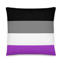 Thumbnail for Asexual Flag LGBTQ Pillow SHAVA CO