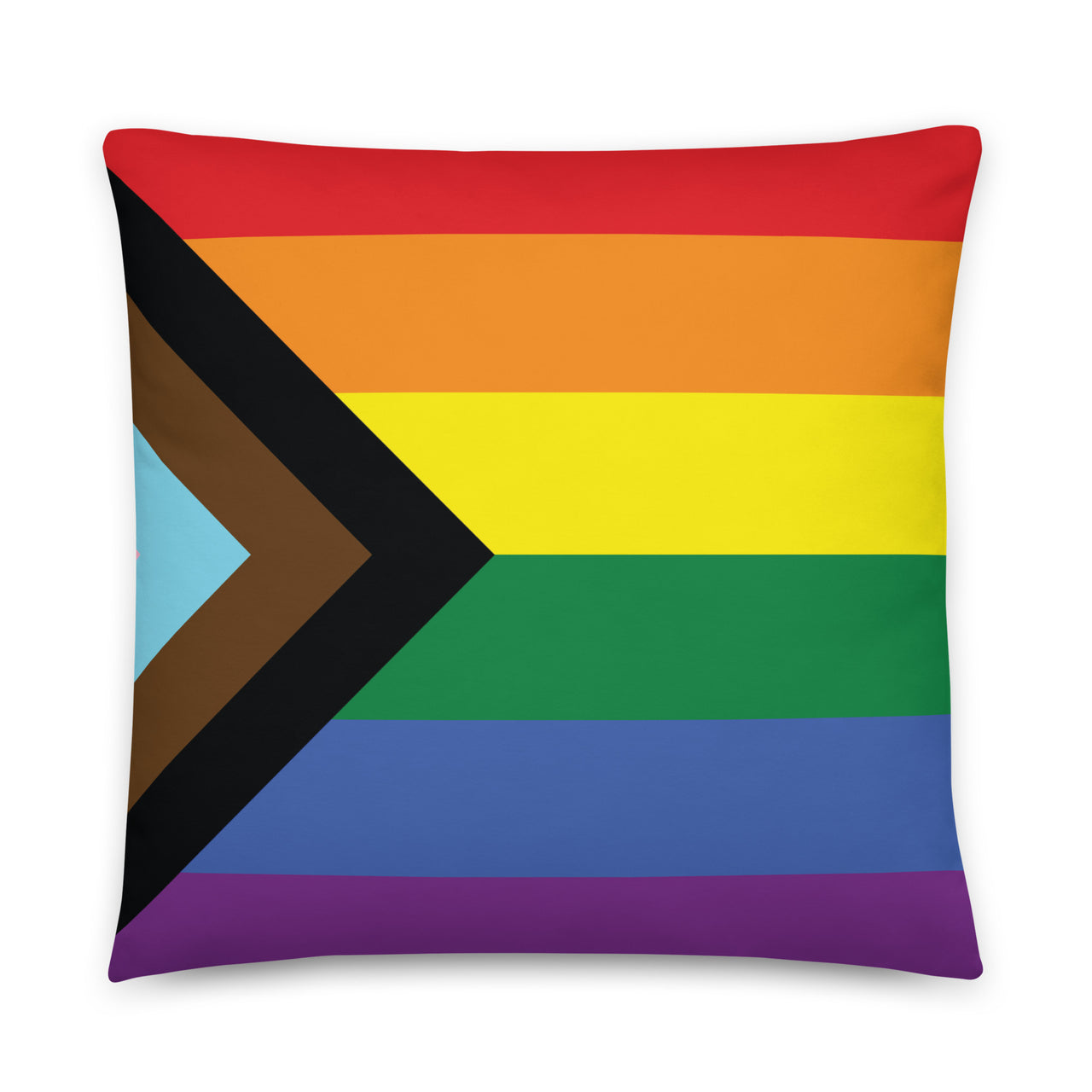 Progress Flag LGBTQ Pillow SHAVA CO