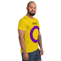 Thumbnail for Intersexual Flag LGBTQ T- Shirt Men's Size SHAVA