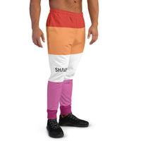 Thumbnail for Lesbian Flag LGBTQ Joggers Men’s Size SHAVA CO