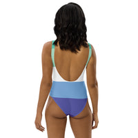 Thumbnail for Gay Flag LGBTQ One-Piece Swimsuit Women’s Size SHAVA CO
