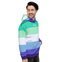 Thumbnail for Gay Flag LGBTQ Hoodie Unisex Size SHAVA CO