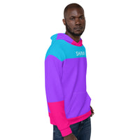 Thumbnail for Androgyne Flag LGBTQ Hoodie Unisex Size SHAVA CO