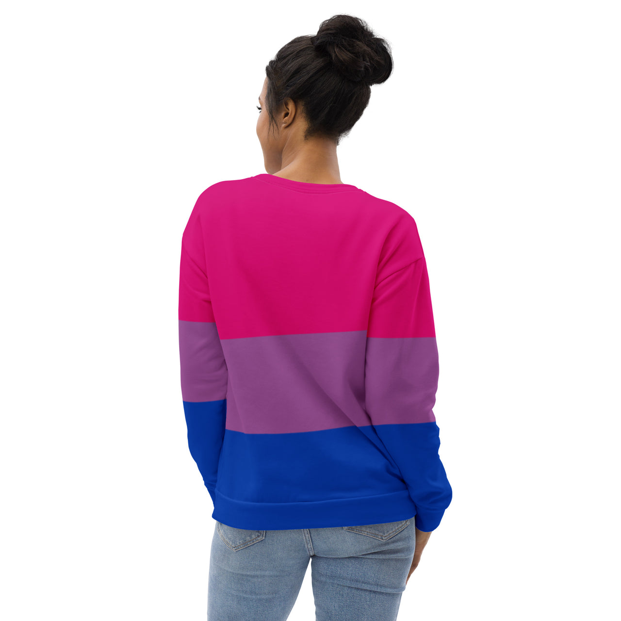 Bisexual Flag LGBTQ Sweatshirt Unisex Size SHAVA CO