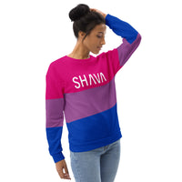 Thumbnail for Bisexual Flag LGBTQ Sweatshirt Unisex Size SHAVA CO