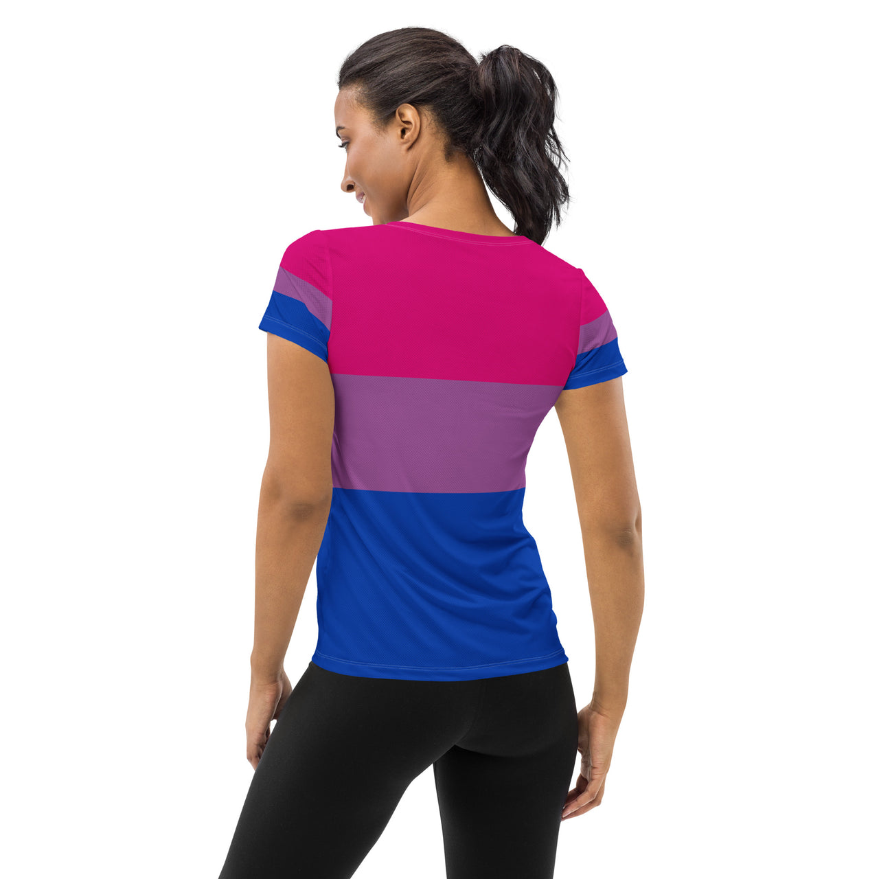 Bisexual Flag LGBTQ T-Shirt Women’s Size SHAVA CO