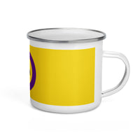 Thumbnail for Intersexual Flag LGBTQ Enamel Coffee Mug SHAVA CO
