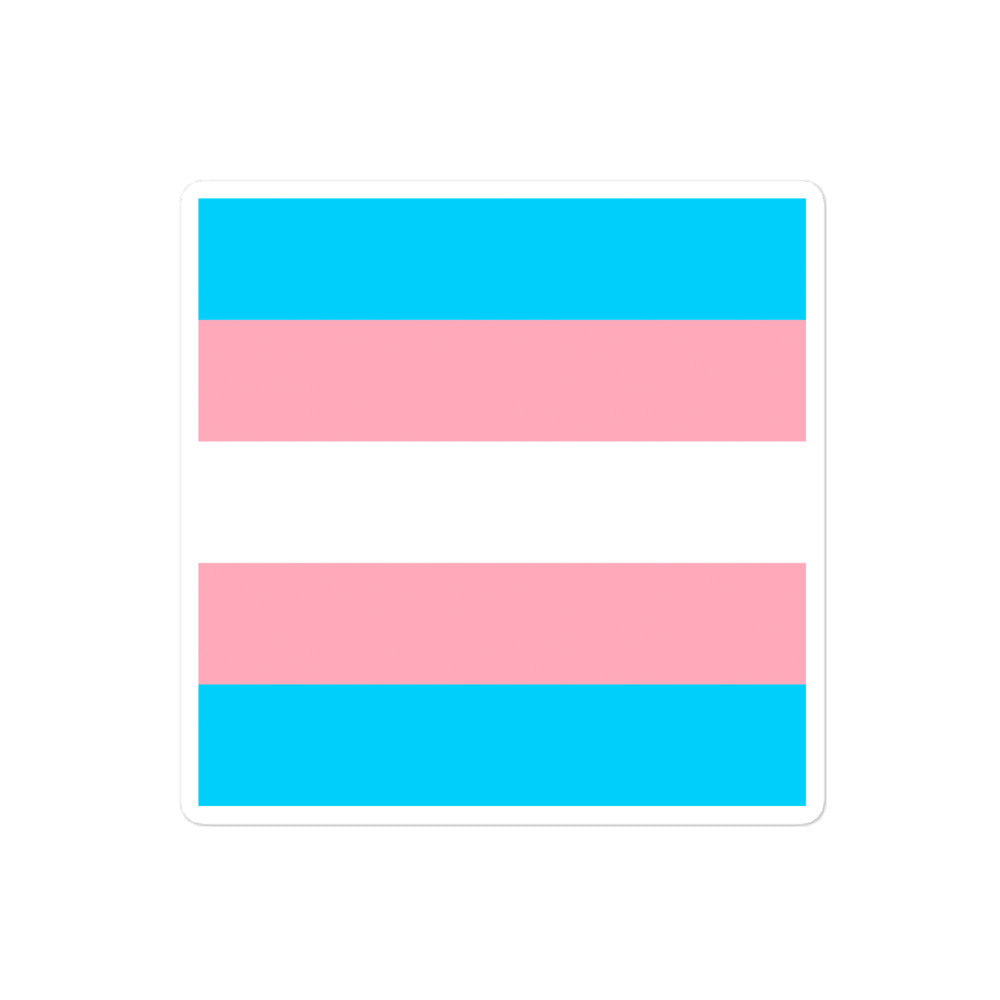 Transgender Flag LGBTQ Sticker SHAVA CO