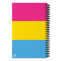 Thumbnail for Pansexual Flag LGBTQ Spiral Notebook SHAVA CO