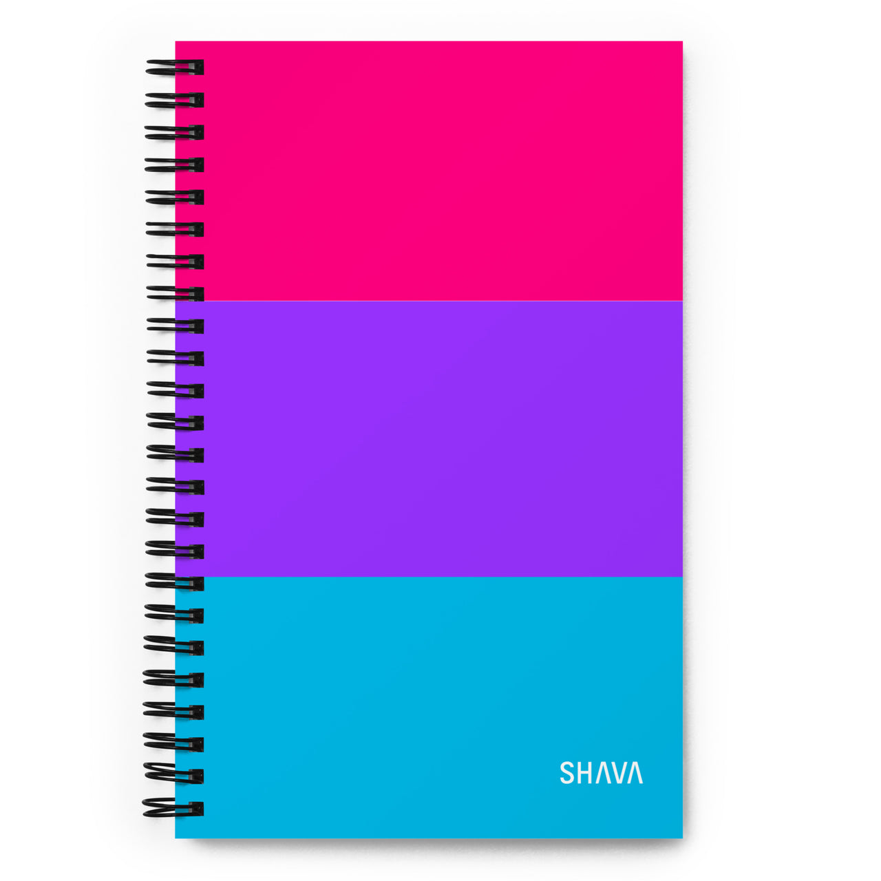 Androgyne Flag LGBTQ Spiral Notebook SHAVA CO