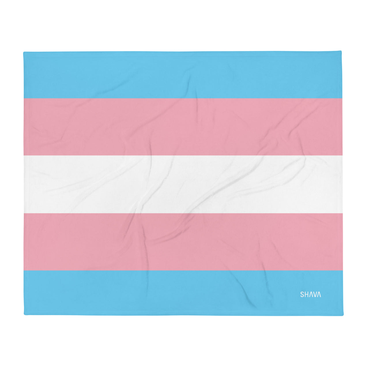 Transgender Flag LGBTQ Blanket SHAVA CO