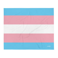 Thumbnail for Transgender Flag LGBTQ Blanket SHAVA CO