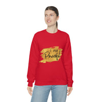 Thumbnail for Affirmation Feminist Pro Choice Sweatshirt Unisex  Size –I am Powerful Printify