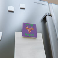 Thumbnail for IAC  Home & Livings-Magnet & Stickers  / Porcelain Magnet, Square / Mind Your Own Uterus Printify