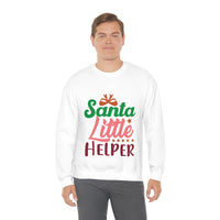 Thumbnail for Merry Christmas Unisex Sweatshirts , Sweatshirt , Women Sweatshirt , Men Sweatshirt ,Crewneck Sweatshirt, Santa Little Helper Printify
