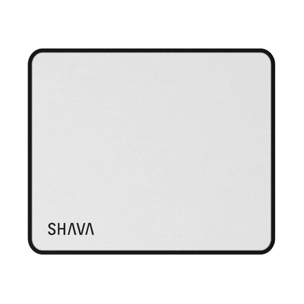 Non-Slip Mouse Pad With High Resolution Custom Design - White Printify