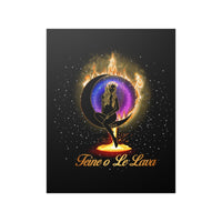 Thumbnail for Yoga Spiritual Meditation Satin Poster - Luck 777 Angel Number Printify