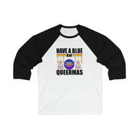 Thumbnail for Unisex Christmas LGBTQ Long Sleeves Tee - Have A Blue Ball Queermas Printify