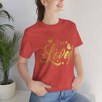 Thumbnail for Affirmation Feminist Pro Choice T-Shirt Unisex Size, I am Loved Printify