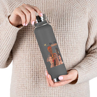 Thumbnail for Affirmation Feminist pro choice Copper Vacuum insulated bottle 22oz -  I am Black Queen Printify