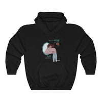 Thumbnail for Affirmation Feminist Pro Choice Women's Hoodie – You Are Unique (Black Girl) Printify