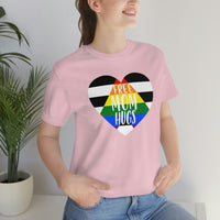 Thumbnail for Straight Ally Pride Flag Mother's Day Unisex Short Sleeve Tee - Free Mom Hugs SHAVA CO