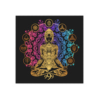 Thumbnail for Yoga Spiritual Meditation Square Magnet - Release 999 Angel Number Printify