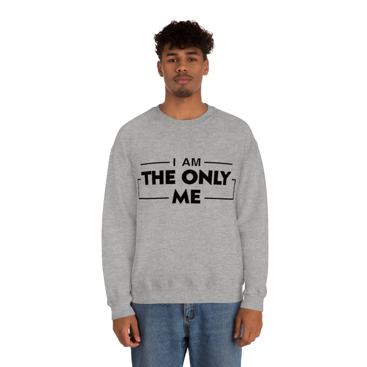 Affirmation Feminist Pro Choice Sweatshirt Unisex  Size –I Am the Only Me Printify