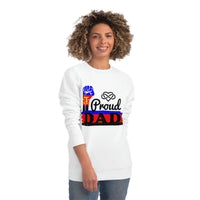 Thumbnail for Polyamory Pride Flag Sweatshirt Unisex Size - Proud Dad Printify