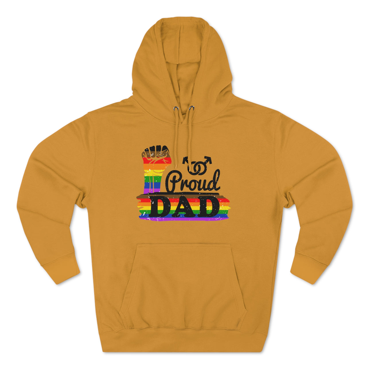 Philadelphia Pride Flag Unisex Premium Pullover Hoodie - Proud Dad Printify