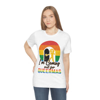 Thumbnail for Classic Unisex Christmas LGBTQ T-Shirt - I’M Coming Out For Queermas Printify