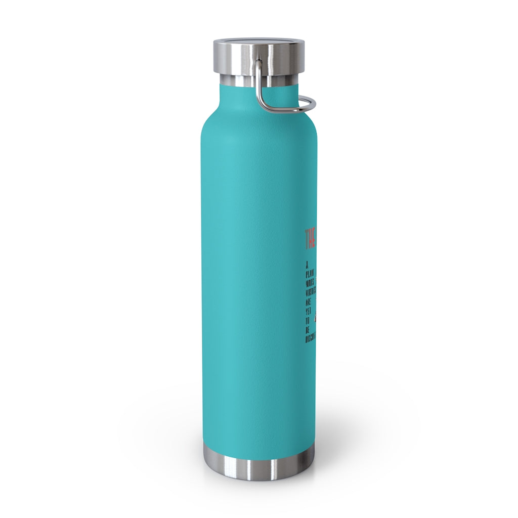 VCC Home & Livings-Bottles & Tumblers  /Copper Vacuum Insulated Bottle, 22oz/ The Hot Chick Printify