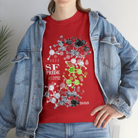 Thumbnail for SHAVA CO Agender Flag 2023 Pride, San Francisco Unisex Heavy Cotton Tee - My Rainbow Is In My DNA Printify