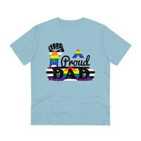 Thumbnail for Straight Ally Pride Flag T-shirt Unisex Size - Proud Dad Printify