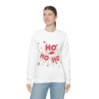 Thumbnail for Merry Christmas Unisex Sweatshirts , Sweatshirt , Women Sweatshirt , Men Sweatshirt ,Crewneck Sweatshirt, HO HO HO Printify