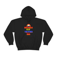 Thumbnail for Unisex Christmas LGBTQ Heavy Blend Hoodie - Queermas Is At The Other Xole Printify