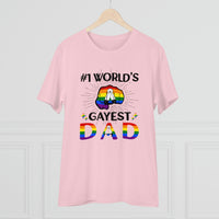 Thumbnail for Two Spirit Pride Flag T-shirt Unisex Size - #1 Word's Gayest Dad Printify