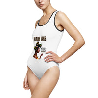 Thumbnail for VCC  Women's Swimwear One-Piece Swimsuit/ Natural Wombman Printify
