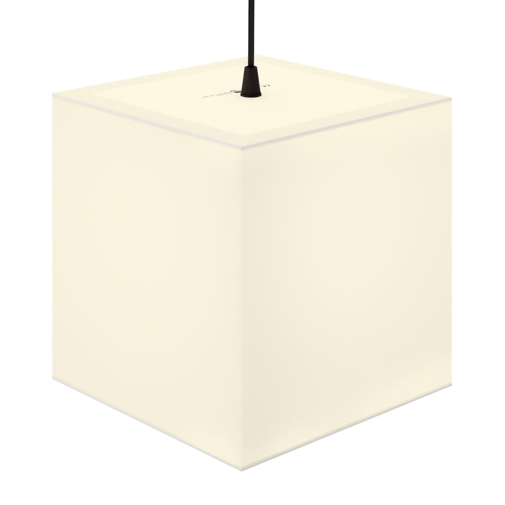 Affirmation Feminist pro choice Light Cube Lamp - I am perfect with flowers Printify
