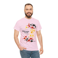 Thumbnail for SHAVA CO Rubber Flag 2023 Pride, Chicago Unisex Heavy Cotton Tee - My Rainbow Is In My DNA Printify