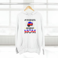 Thumbnail for Polyamory Flag Mother's Day Unisex Premium Pullover Hoodie - #1 World's Gayest Mom Printify
