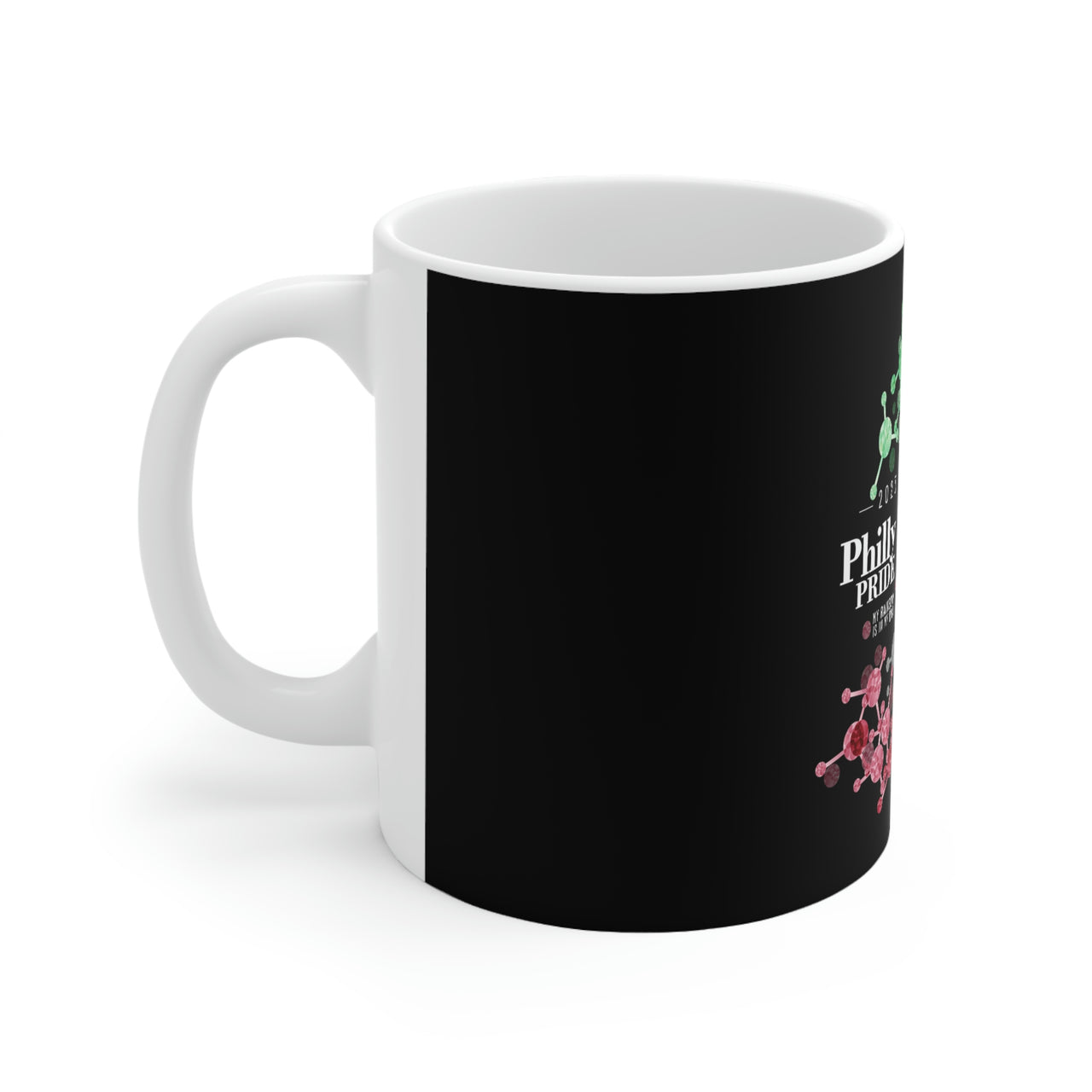 Abrosexual Philly Pride Ceramic Mug - Rainbow Is In My DNA SHAVA CO