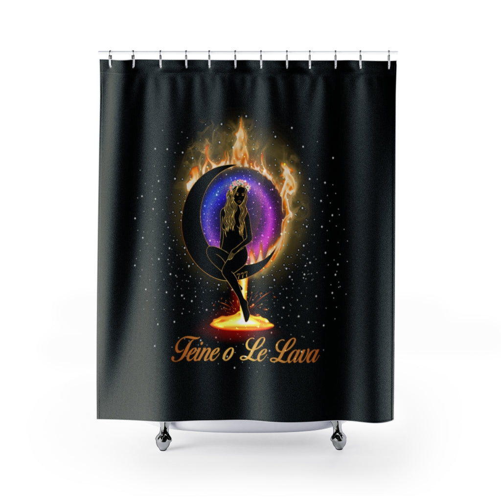 Yoga Spiritual Meditation Shower Curtains - Luck 777 Angel Number Printify
