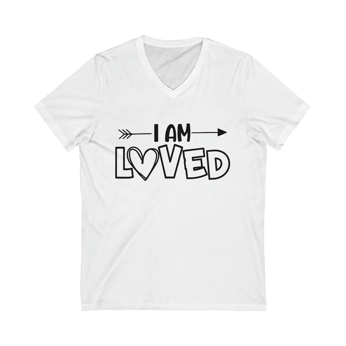 Affirmation Feminist Pro Choice T-Shirt Unisex Size - I am Loved Printify