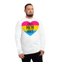 Thumbnail for Pansexual Pride Flag Sweatshirt Unisex Size - Free Mom Hugs Printify