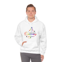 Thumbnail for Unisex Christmas LGBTQ Heavy Blend Hoodie - Our First Queermas Printify